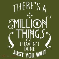 There's A Million Things I Haven't Done You Just Wait Sustainable Knit Beanie