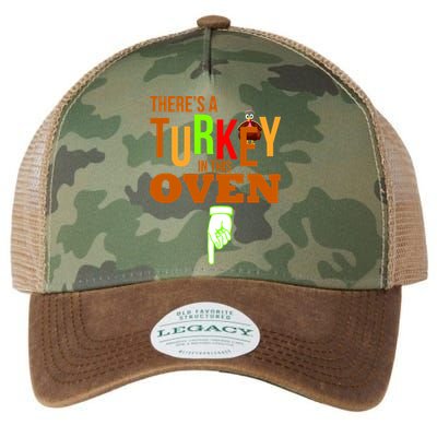 There's A Turkey In This Oven Legacy Tie Dye Trucker Hat