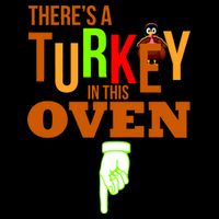 There's A Turkey In This Oven Cooling Performance Crew T-Shirt
