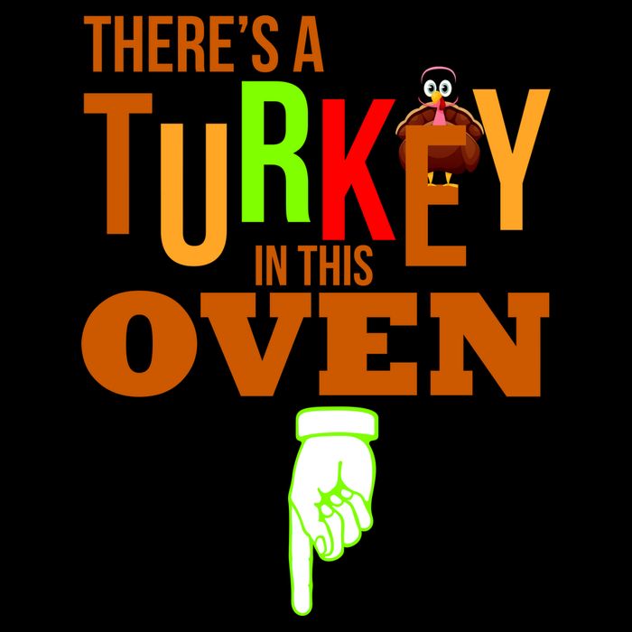 There's A Turkey In This Oven Cooling Performance Crew T-Shirt