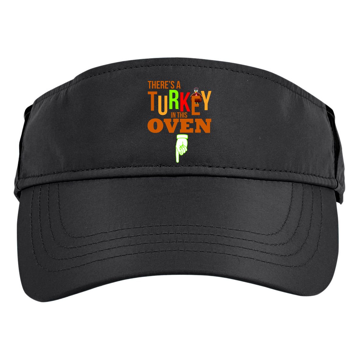 There's A Turkey In This Oven Adult Drive Performance Visor