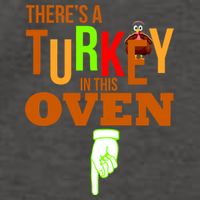 There's A Turkey In This Oven Vector Backpack