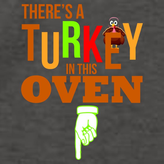 There's A Turkey In This Oven Vector Backpack