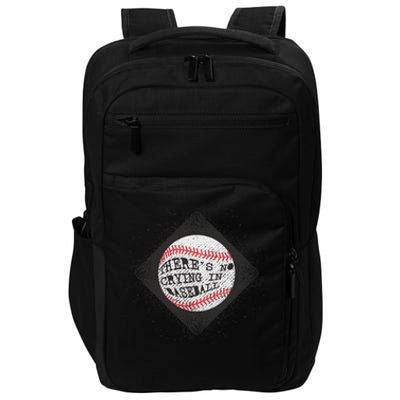 There's No Crying In Baseball Impact Tech Backpack