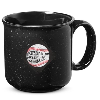 There's No Crying In Baseball 15oz Campfire Ceramic Mug