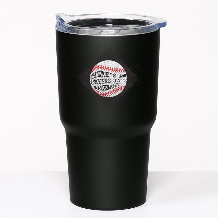 There's No Crying In Baseball Tumbler