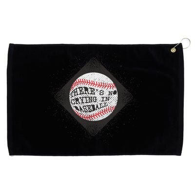 There's No Crying In Baseball Grommeted Golf Towel