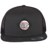 There's No Crying In Baseball Flat Bill Trucker Hat