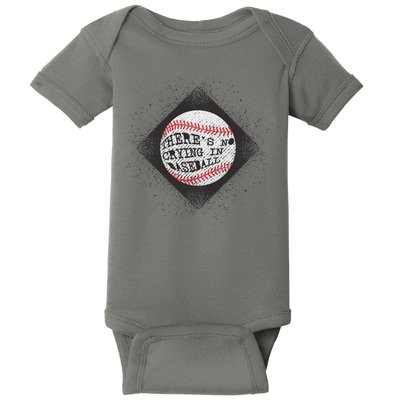 There's No Crying In Baseball Baby Bodysuit
