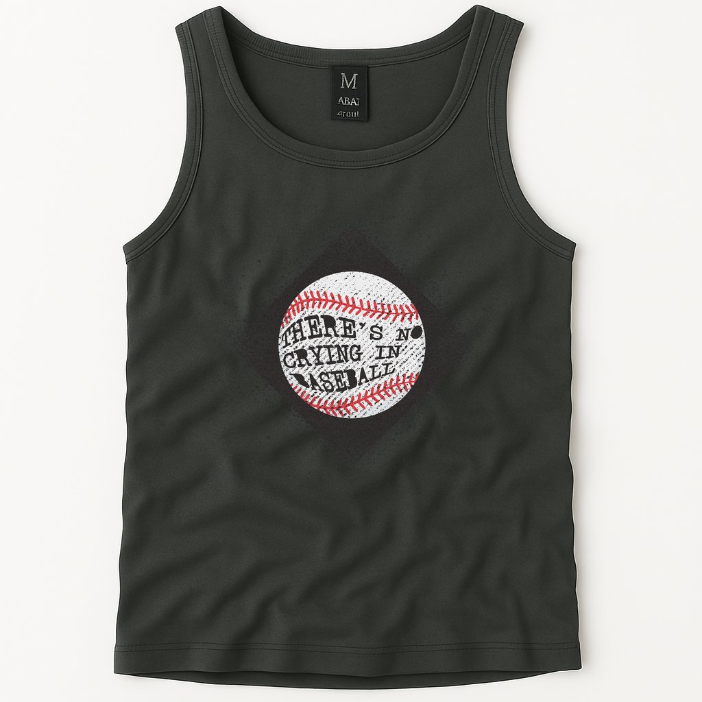 There's No Crying In Baseball Tank Top