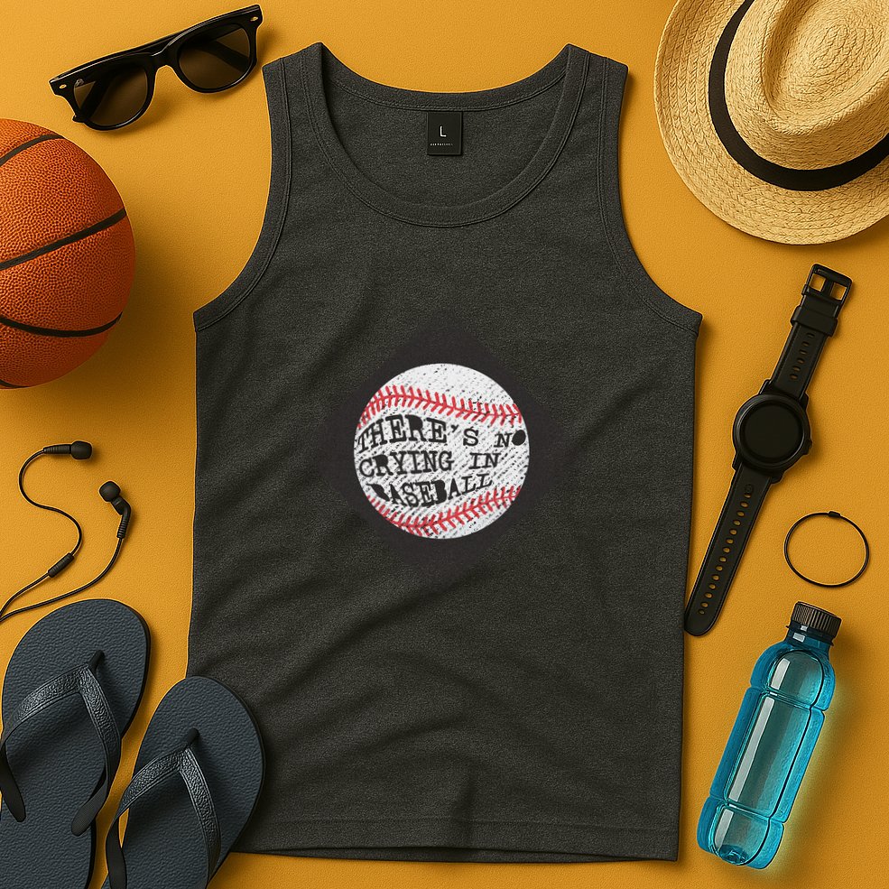 There's No Crying In Baseball Tank Top