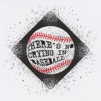 There's No Crying In Baseball Garment-Dyed Sweatshirt