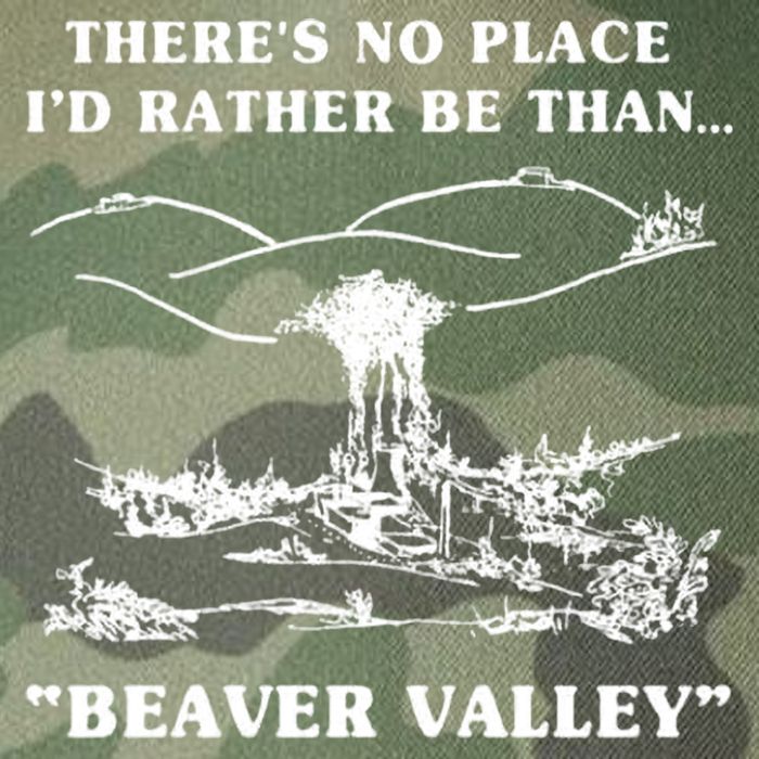 There's No Place I'd Rather Be Than Beaver Valley Legacy Tie Dye Trucker Hat