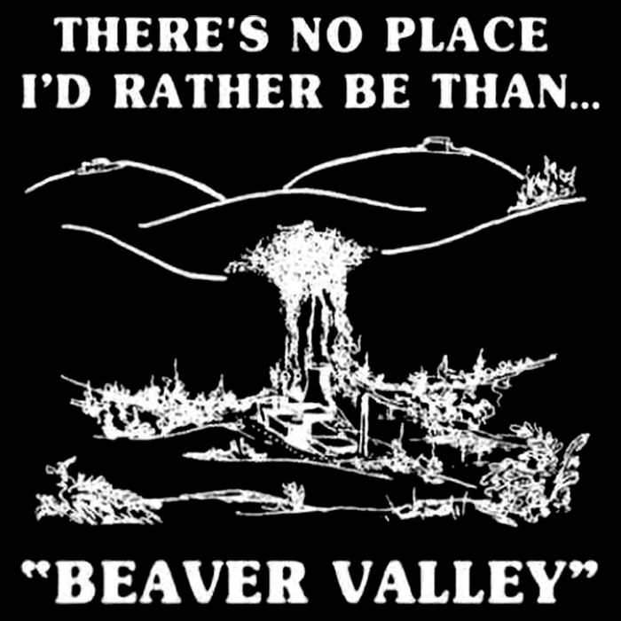 There's No Place I'd Rather Be Than Beaver Valley Full-Length Apron With Pockets