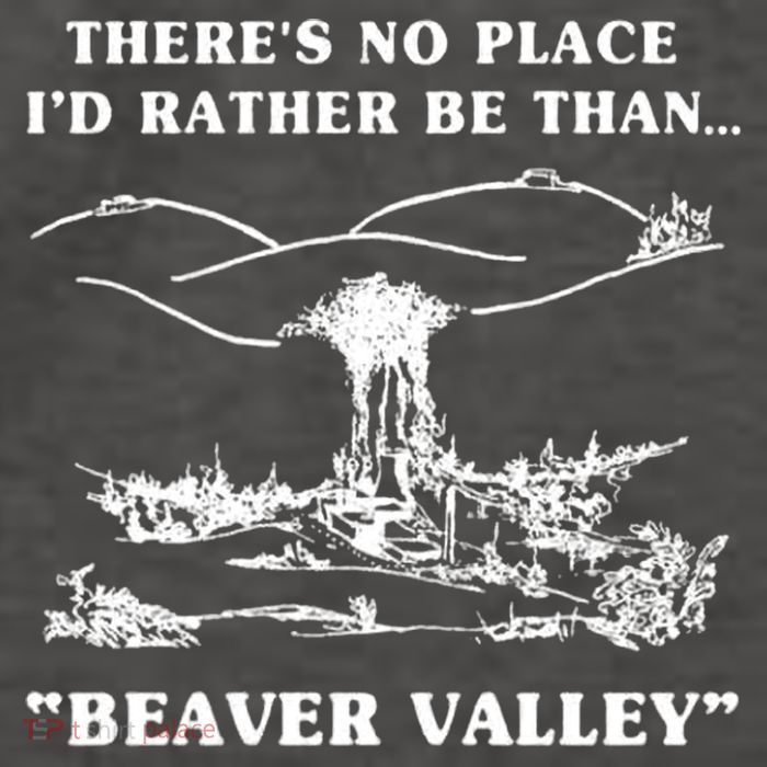 There's No Place I'd Rather Be Than Beaver Valley Vector Backpack