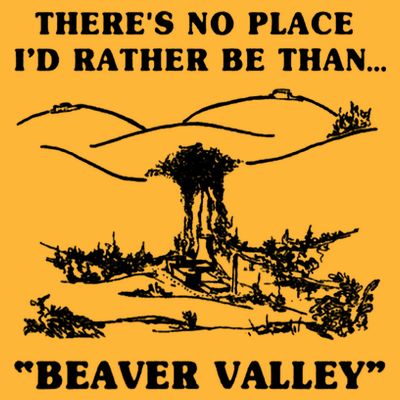 There's No Place I'd Rather Be Than Beaver Valley T-Shirt