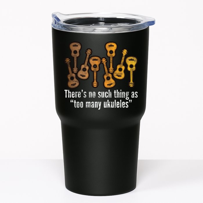 There's No Such Things As To Many Ukuleles Tumbler