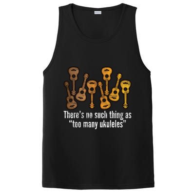 There's No Such Things As To Many Ukuleles PosiCharge Competitor Tank