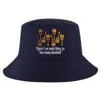 There's No Such Things As To Many Ukuleles Cool Comfort Performance Bucket Hat