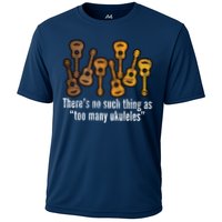 There's No Such Things As To Many Ukuleles Performance Shirt