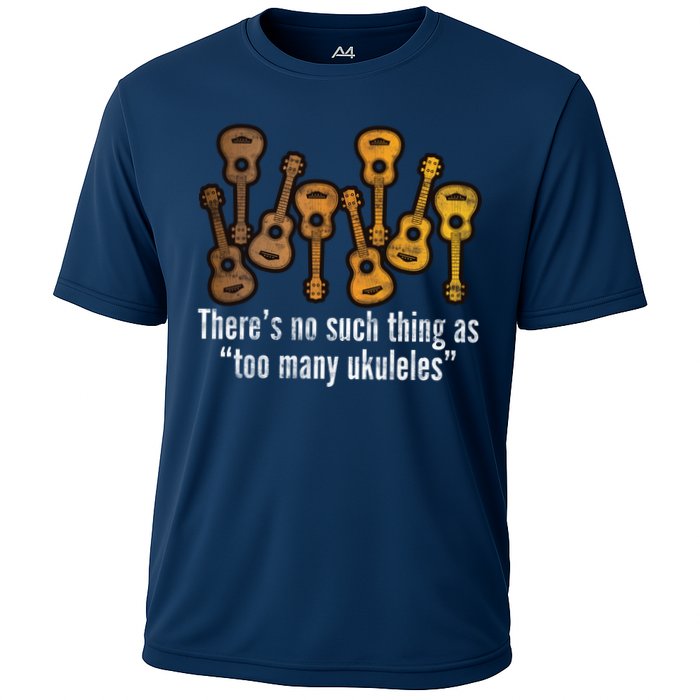 There's No Such Things As To Many Ukuleles Performance Shirt