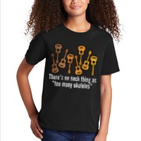 There's No Such Things As To Many Ukuleles Kids T-Shirt