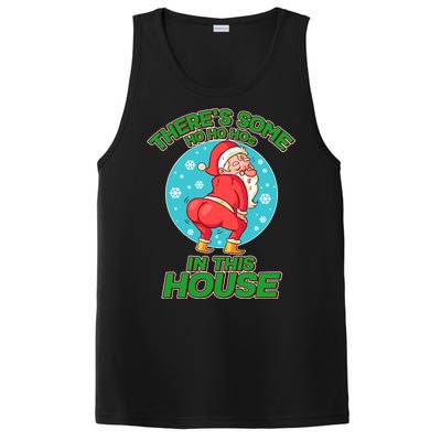 There's Some Ho Ho Hos In This House Twerking Santa PosiCharge Competitor Tank