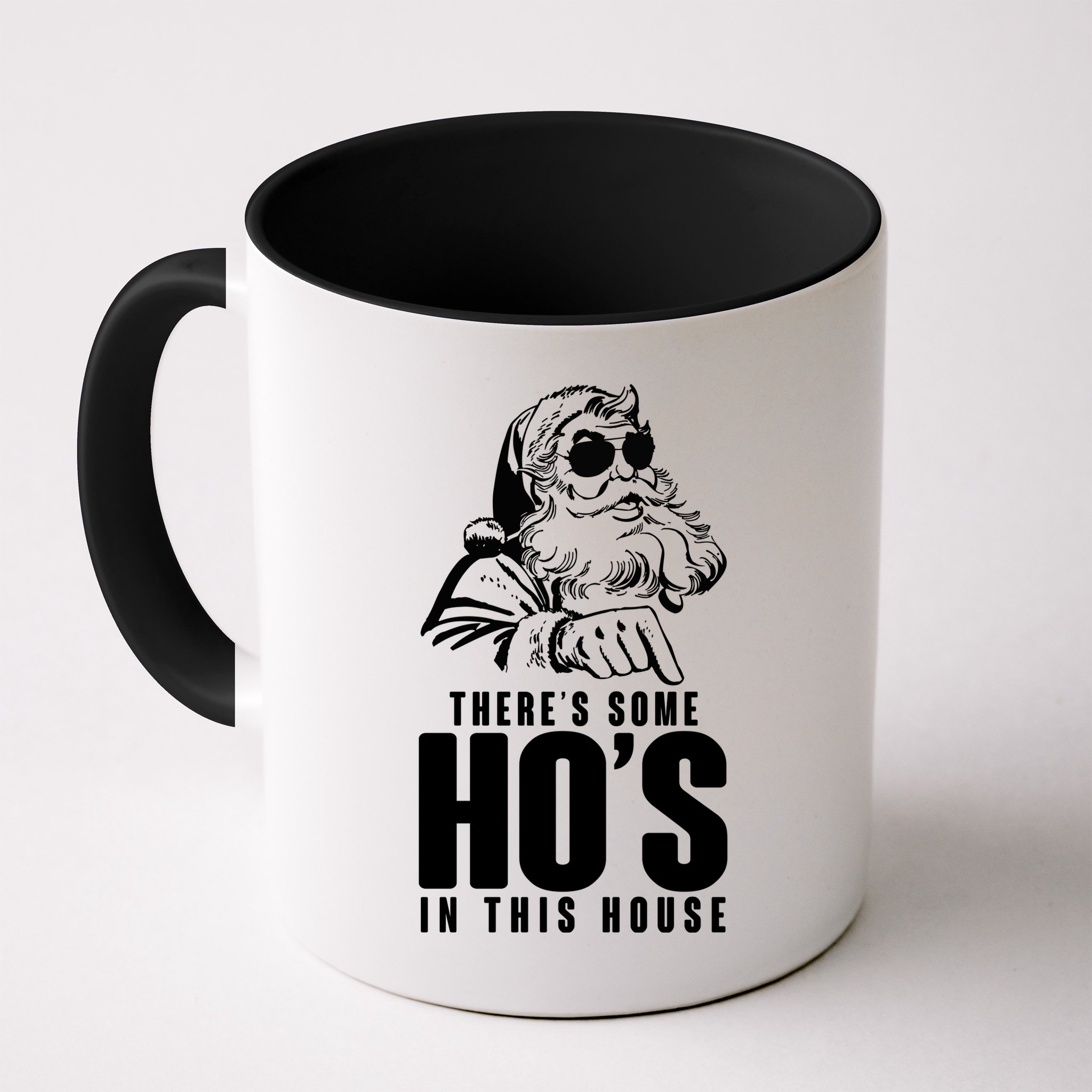 There's Some Ho's In This House Funny Vintage Christmas Mug
