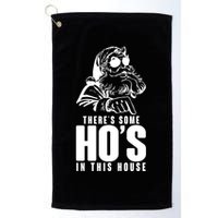 There's Some Ho's In This House Funny Vintage Christmas Golf Towel
