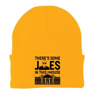 There's Some Joes In This White House President Joe Biden Knit Cap Winter Beanie