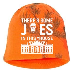 There's Some Joes In This White House President Joe Biden Kati - Camo Knit Beanie