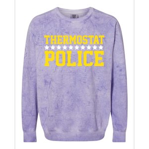 Thermostat Police Colorblast Crewneck Sweatshirt