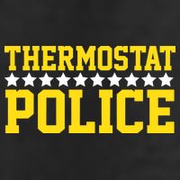 Thermostat Police 7 Panel Mesh Trucker Snapback Hat