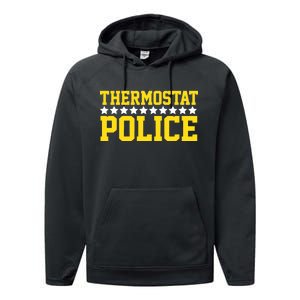 Thermostat Police Performance Fleece Hoodie