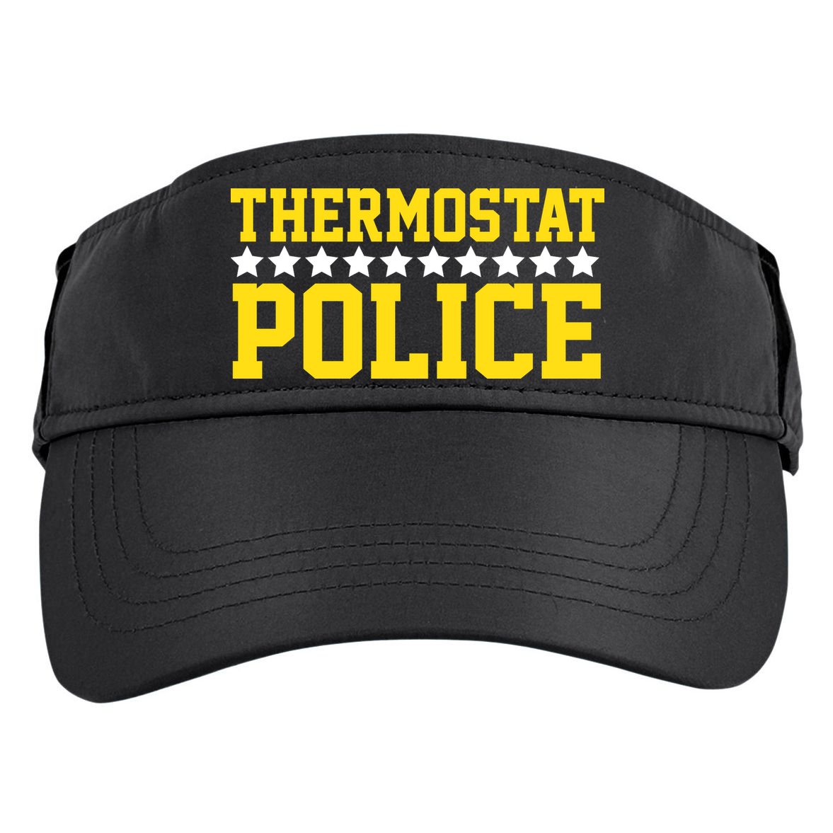 Thermostat Police Adult Drive Performance Visor