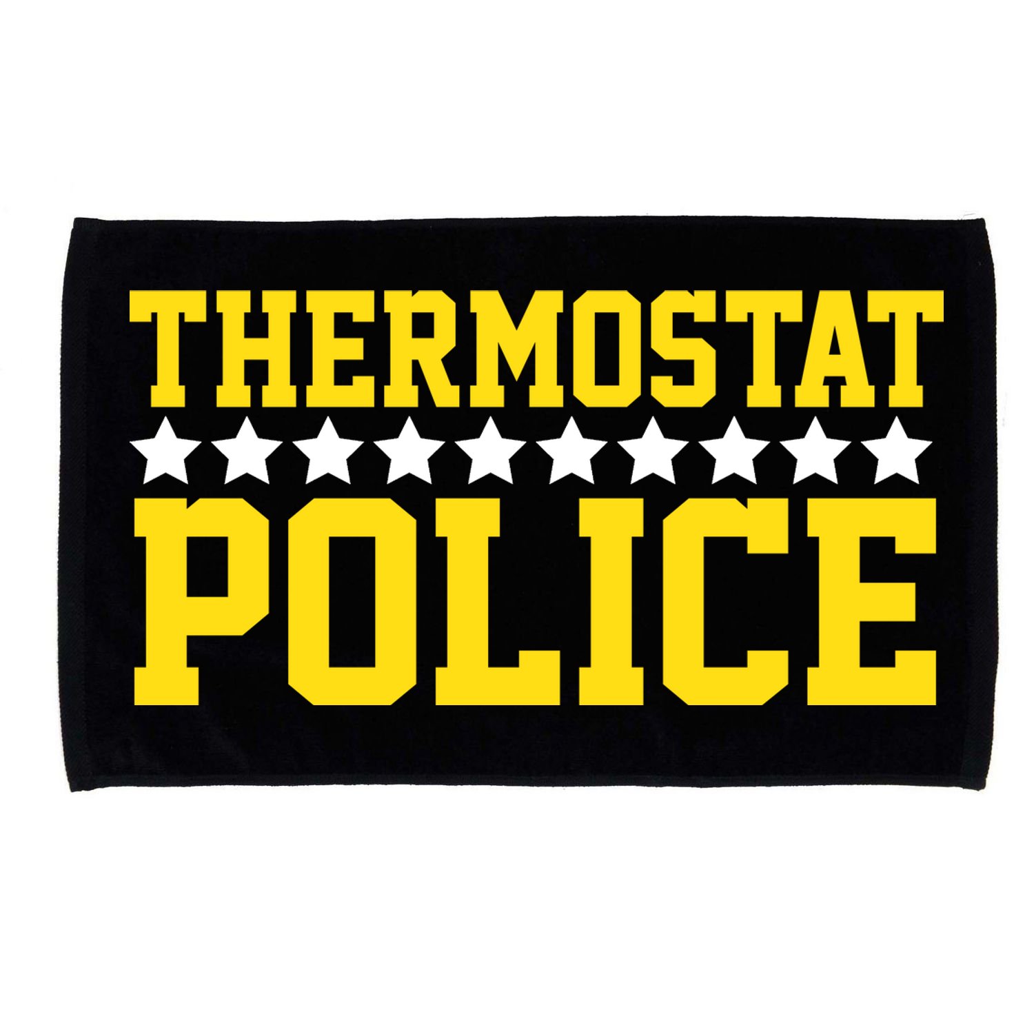 Thermostat Police Microfiber Hand Towel