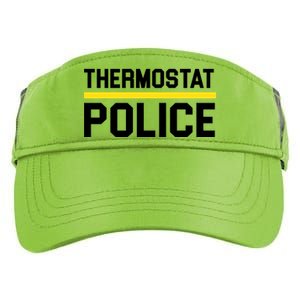 Thermostat Police Logo Adult Drive Performance Visor