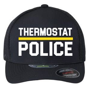 Thermostat Police Logo Flexfit Unipanel Trucker Cap