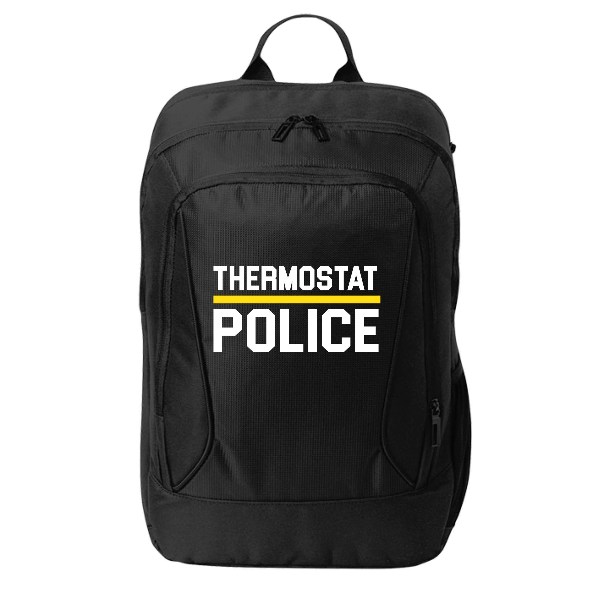 Thermostat Police Logo City Backpack