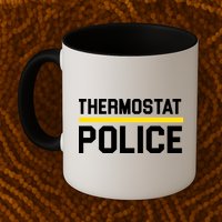 Thermostat Police Logo Mug
