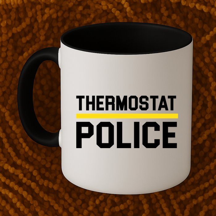 Thermostat Police Logo Mug