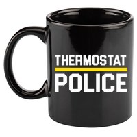 Thermostat Police Logo 11oz C Handle Ceramic Mug