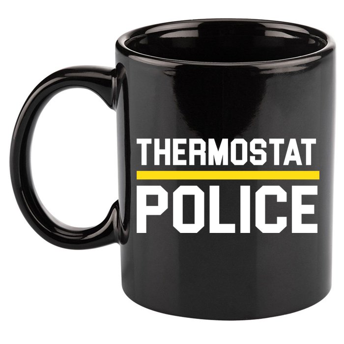 Thermostat Police Logo 11oz C Handle Ceramic Mug