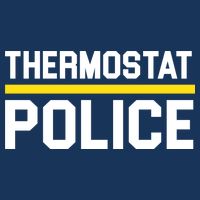 Thermostat Police Logo Cooling Performance Crew T-Shirt