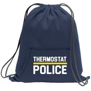 Thermostat Police Logo Sweatshirt Cinch Pack Bag