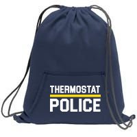 Thermostat Police Logo Sweatshirt Cinch Pack Bag