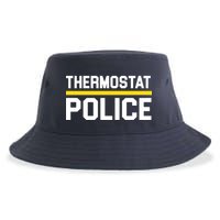 Thermostat Police Logo Sustainable Bucket Hat