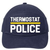 Thermostat Police Logo 7-Panel Snapback Hat