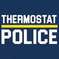 Thermostat Police Logo Flatbill Hat