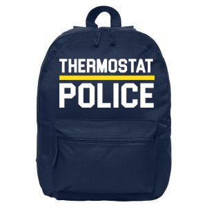 Thermostat Police Logo 16 in Basic Backpack